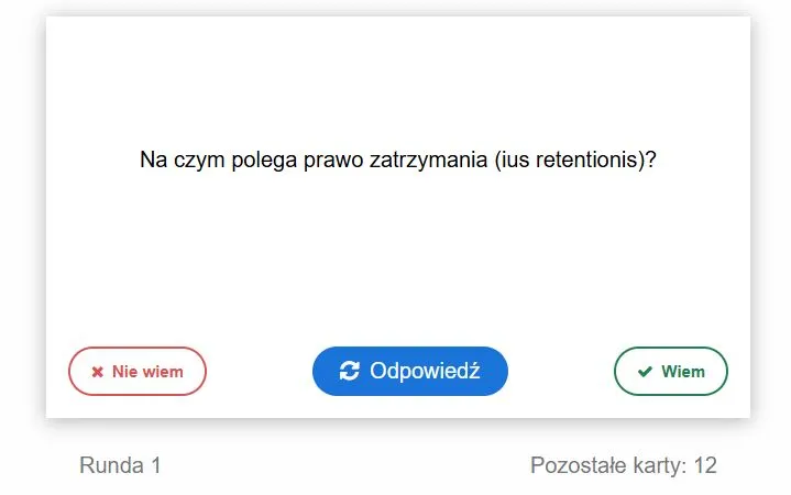 Kodeks Cywilny Fiszki 